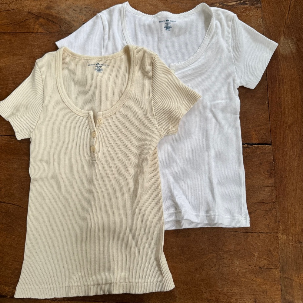 Brandy Melville Ribbed Tops Bundle